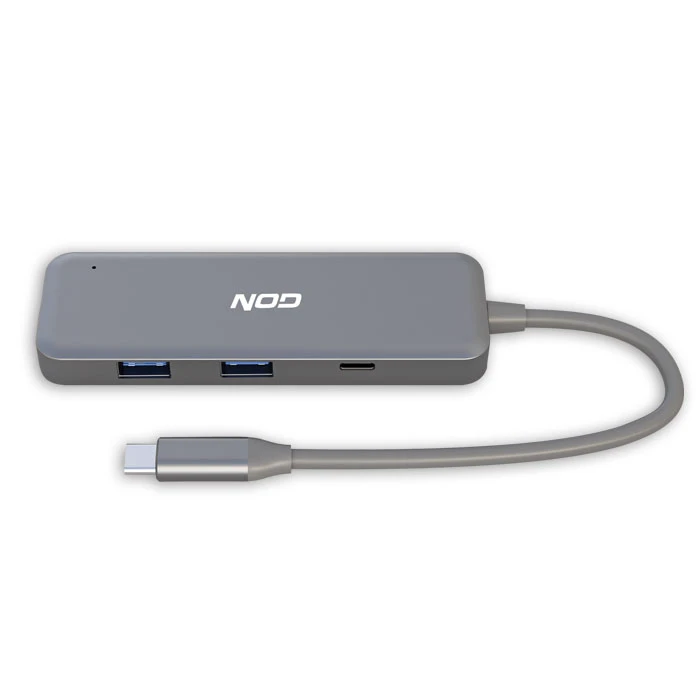 USB Hub Nod HYBRID METAL USB-C ALUMINUM
