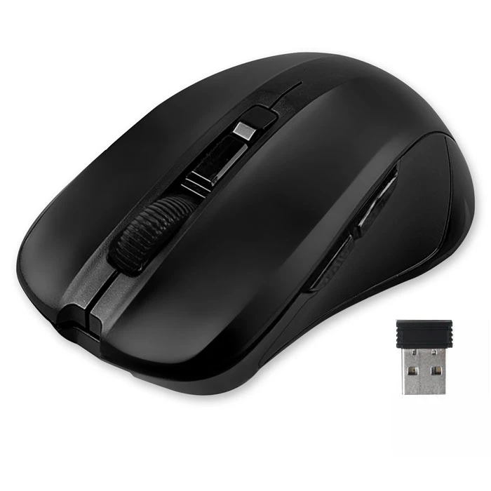 Ποντίκι Aσύρματο NOD Rover 1600DPI Black 6 πλήκτρα