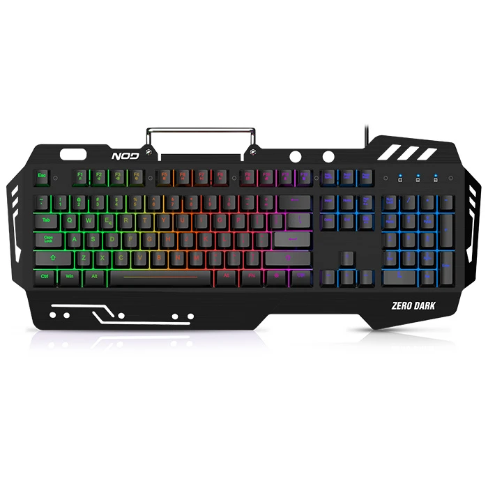Gaming Πληκτρολόγιο Ενσύρματο NOD ZERO DARK GamingWITH HANDREST