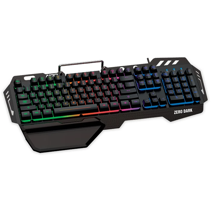 Gaming Πληκτρολόγιο Ενσύρματο NOD ZERO DARK GamingWITH HANDREST