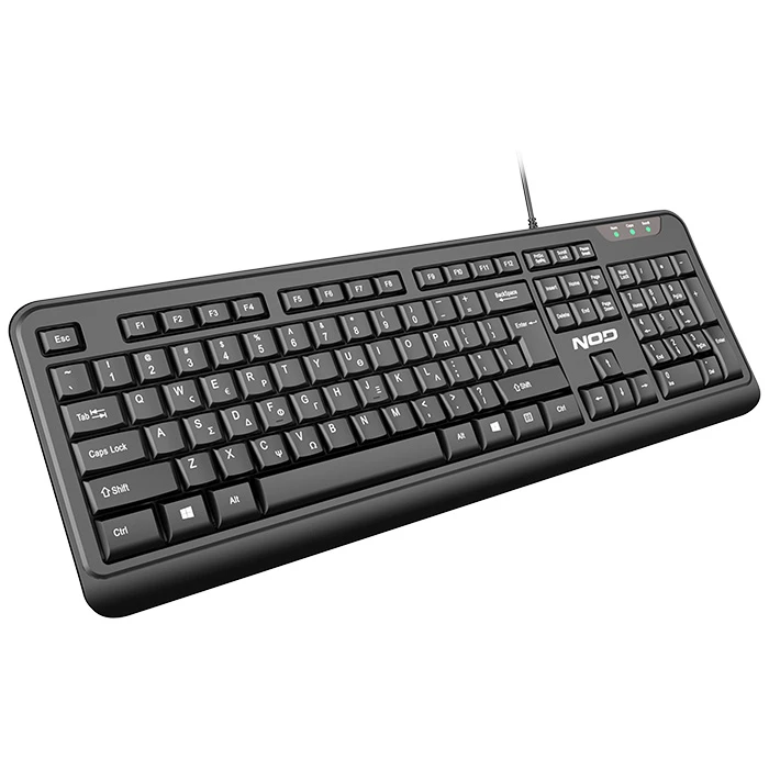 Πληκτρολόγιο Ενσύρματο Nod Με Ελληνικό Layout