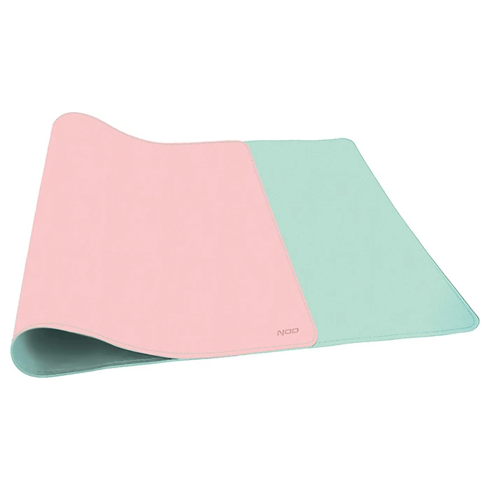 Mousepad Xl Δερμάτινο Nod Status Xl Pink-Mint Green 800x350x1.8mm