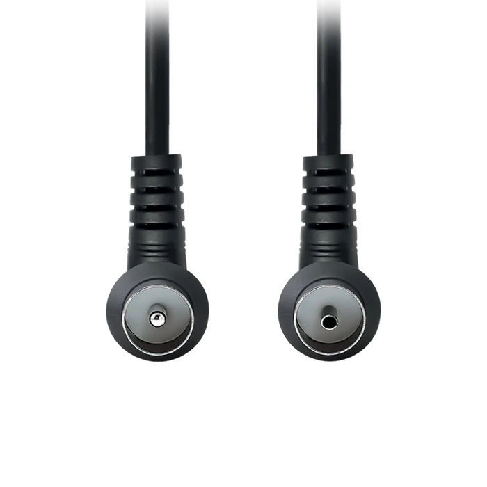 Καλώδιο Κεραίας Nod Ac90-1.5b Black Υπό Γωνία 90° Rf Αρσενικό - Rf Θηλυκό 1.5m