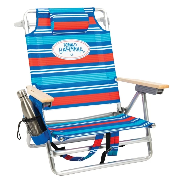 Tommy Bahama CHAIR- BEACH SUN BED- ALUMINUM 5-SEATER WITH POLYESTER 600D