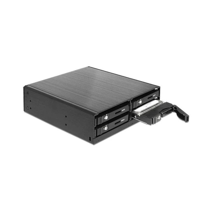 Πλαίσιο Για Σκληρούς Δίσκους Delock 4x 2,5" Sata HDD in 5,25" Schacht