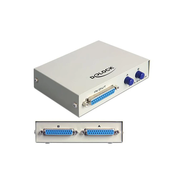 KVM Switch D-Sub25 Delock 2 Port