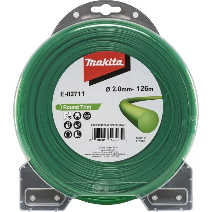 Makita E-02711 Μεσινέζα Στρογγυλή 126 m, Ø 2 mm
