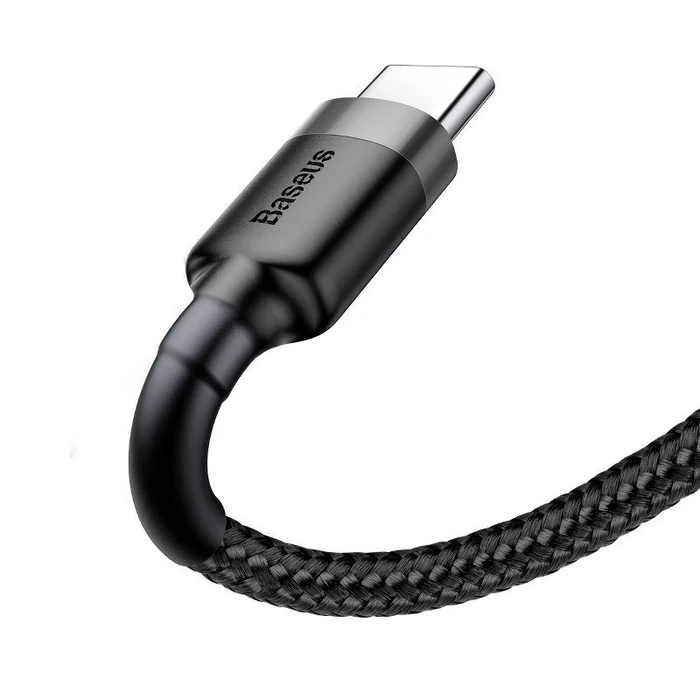 Καλώδιο USB to USB-C Baseus Cafule 2A 2m (Gray+Black)