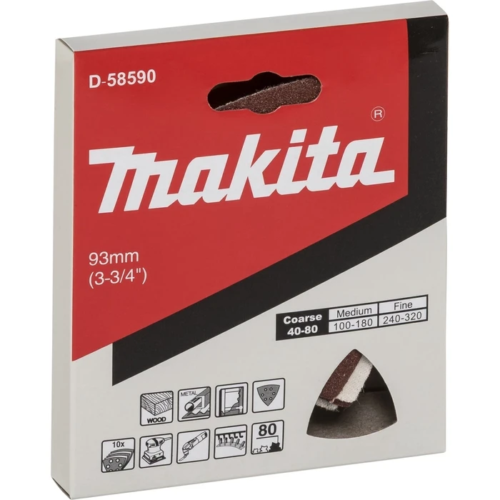 Makita Φύλλο Λείανσης Απλό K80 D-58590