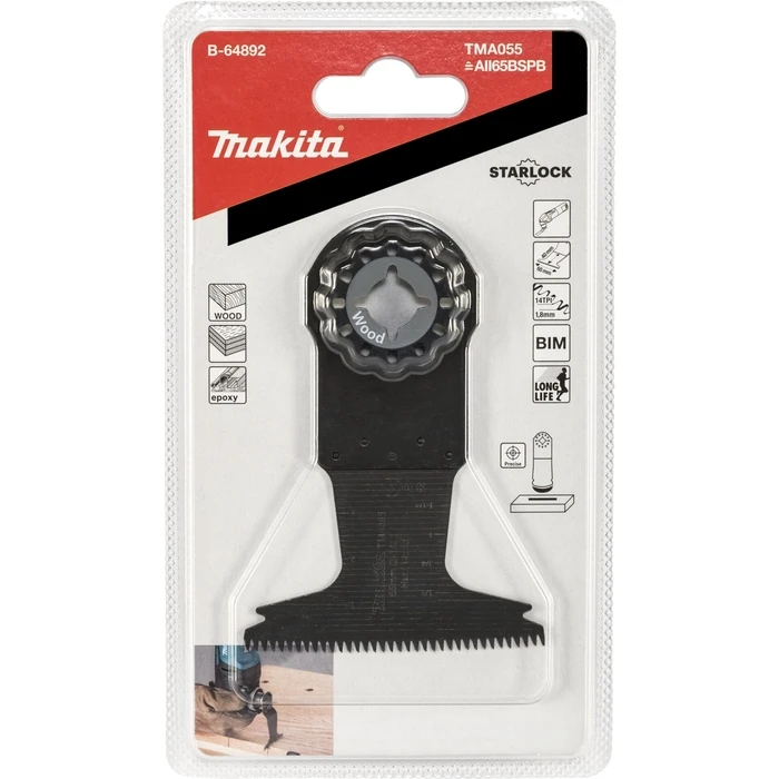 Makita Λεπίδα Εμβύθισης 65 mm BiM TMA55 (B-64892)