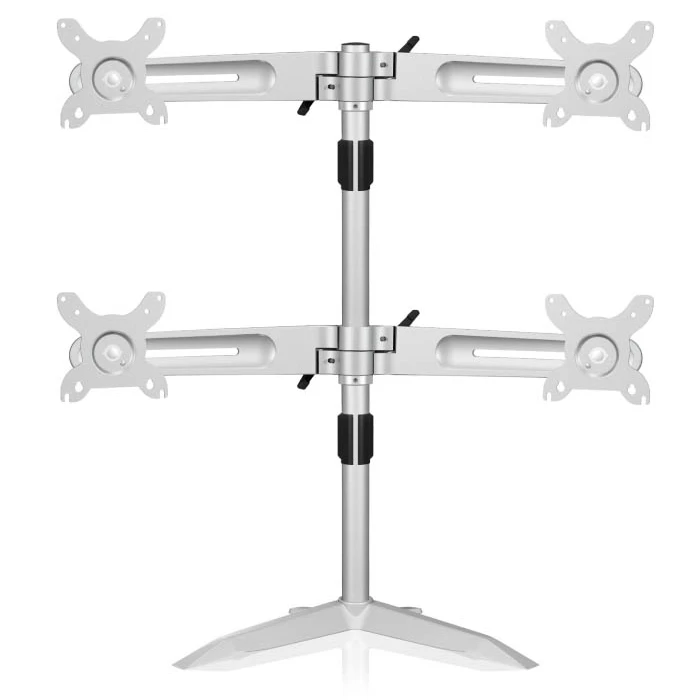 Βάση Monitor Icy Box Ib-Ac638+M2 Extended Module 24" Silver /70559