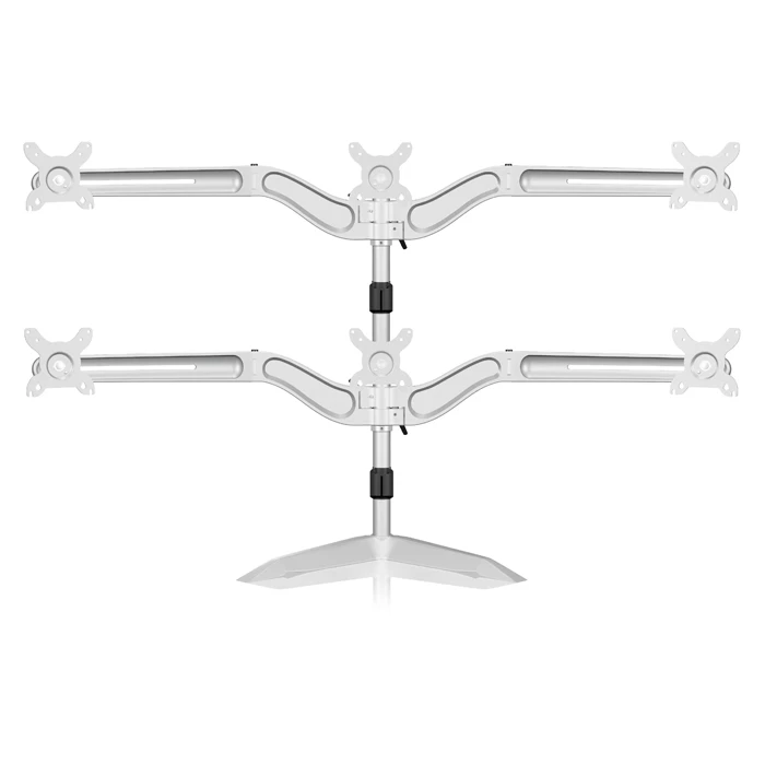 Βάση Monitor IB-AC639+M3 3MONITORS UP TO 24" SILVER