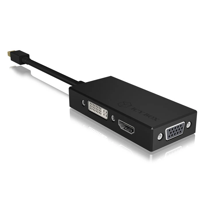 Μετατροπέας Display Port Icy Box IB-AC1032 Σε HDMI/ DVI-D/VGA /60234