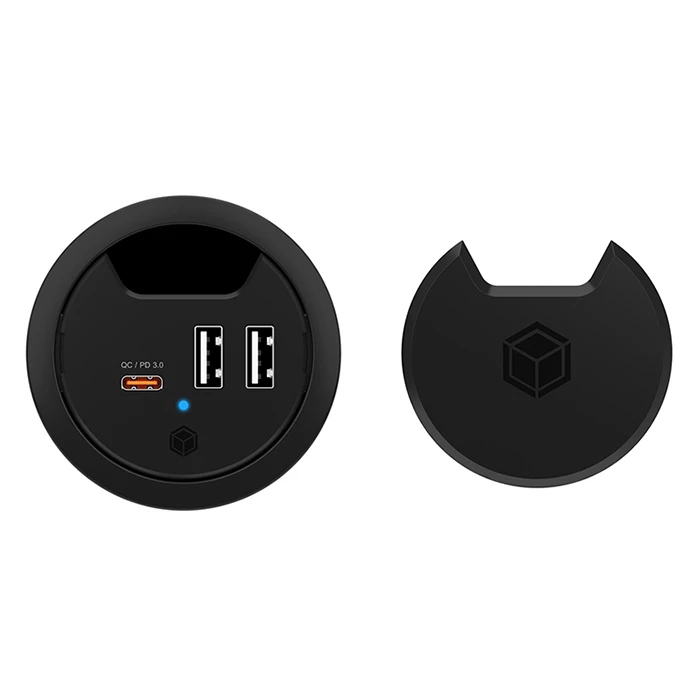 USB Hub Icy Box USB με Power Delivery 3.0 και Quick Charge 4.0