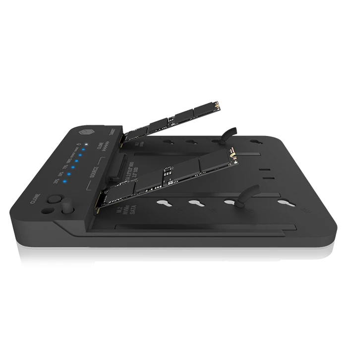 Docking Station Icy Box για σκληρούς δίσκους 1x HDD/SSD 2.5" & 3,5" και 2x M.2 NVMe με USB 3.2