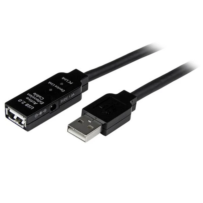 Καλώδιο Επέκτασης USB Startech USB2AAEXT20M 20 m Μαύρο