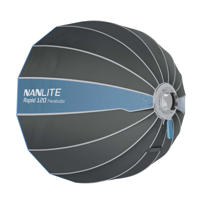 Nanlite Rapid 120 Parabolic Softbox 120cm (Bowens) with Grid
