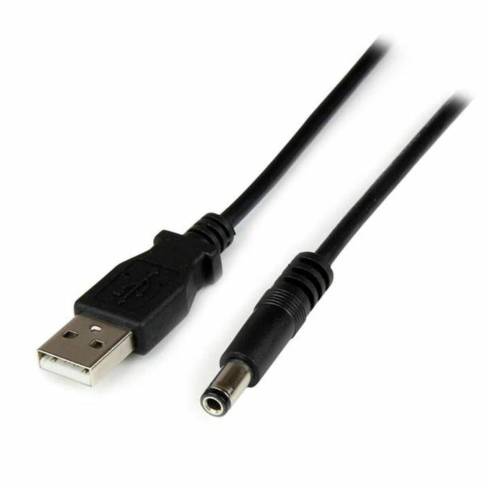 StarTech USB 2.0 Cable USB-A male - DC Μαύρο 1m USB2TYPEN1M