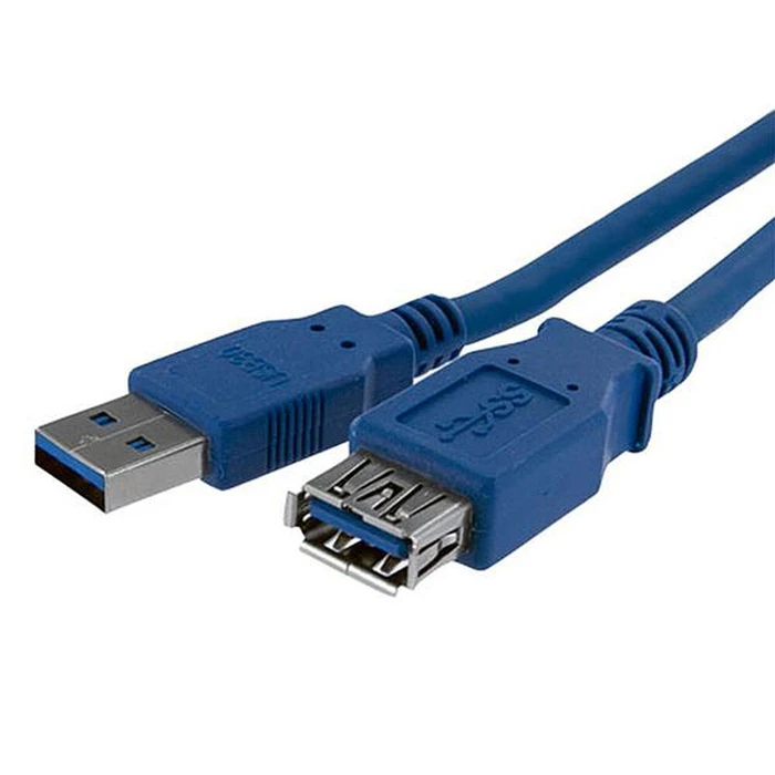 Καλώδιο USB Startech USB3SEXT1M USB A Μπλε