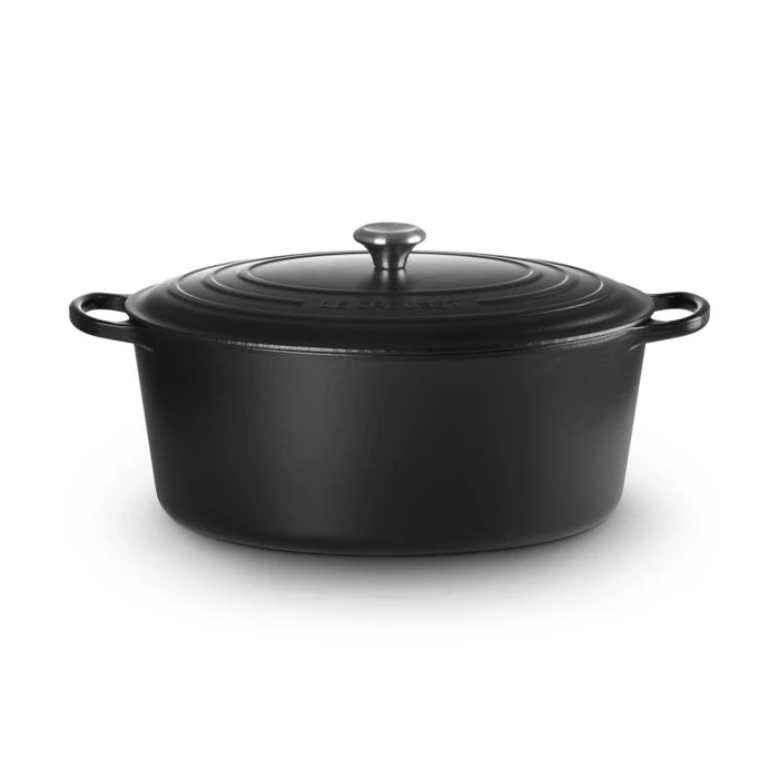 Le Creuset Signature Oval Roaster 40 cm Black (Schwarz)