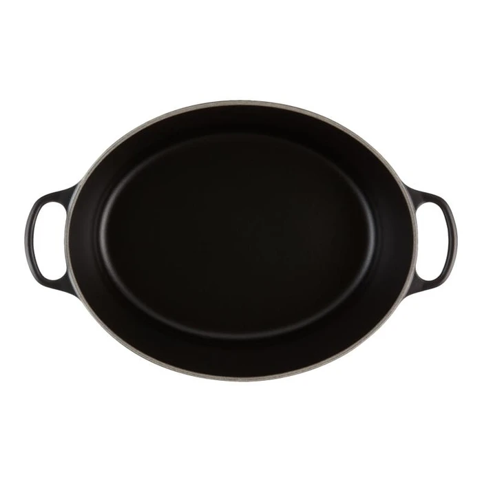 Le Creuset Signature Oval Roaster 40 cm Black (Schwarz)