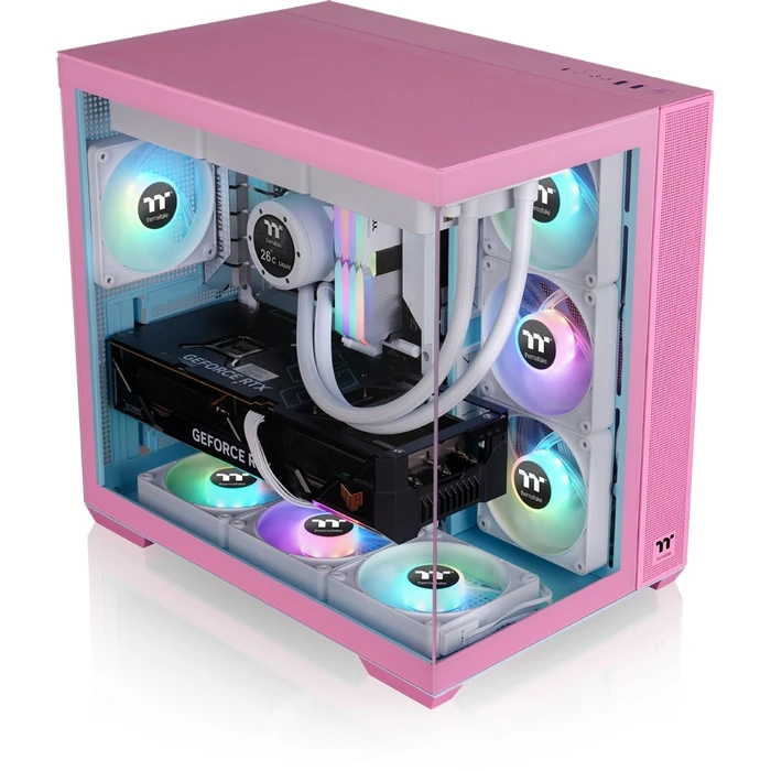 Thermaltake View 380 TG ARGB Bubble Pink Mid Tower Chassis