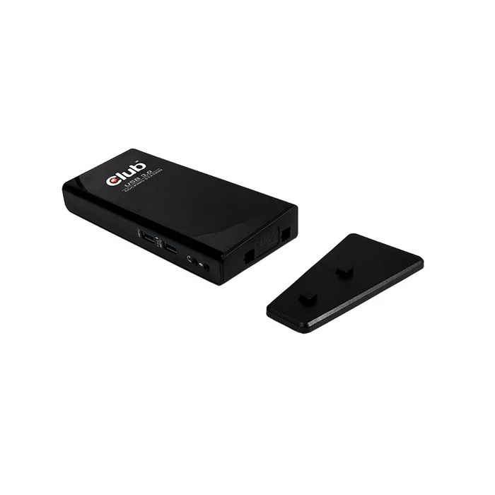 Docking Station Club3D USB3 4xUSB2/2xUSB3/HDMI/DVI Black Retail