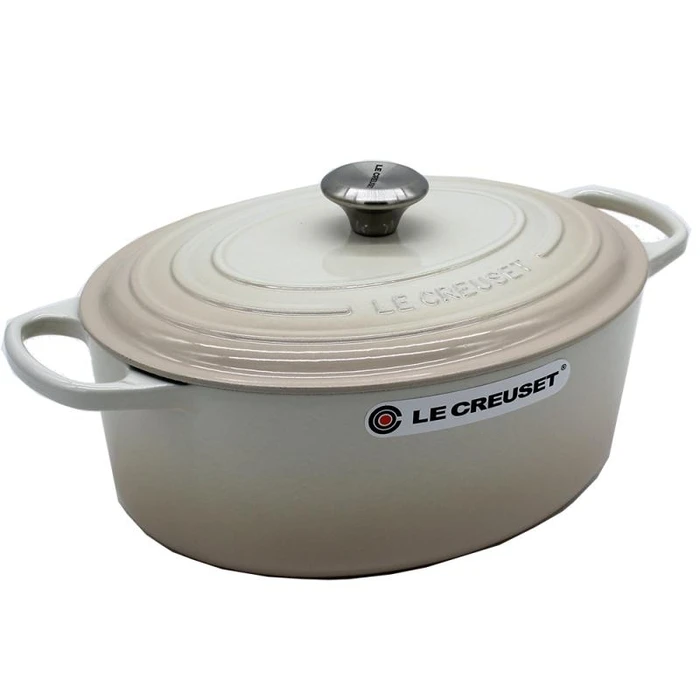 Le Creuset Signature Oval Roaster 31 cm - Meringue