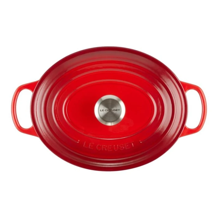 Le Creuset Signature Oval Roaster 31 cm - Cherry Red