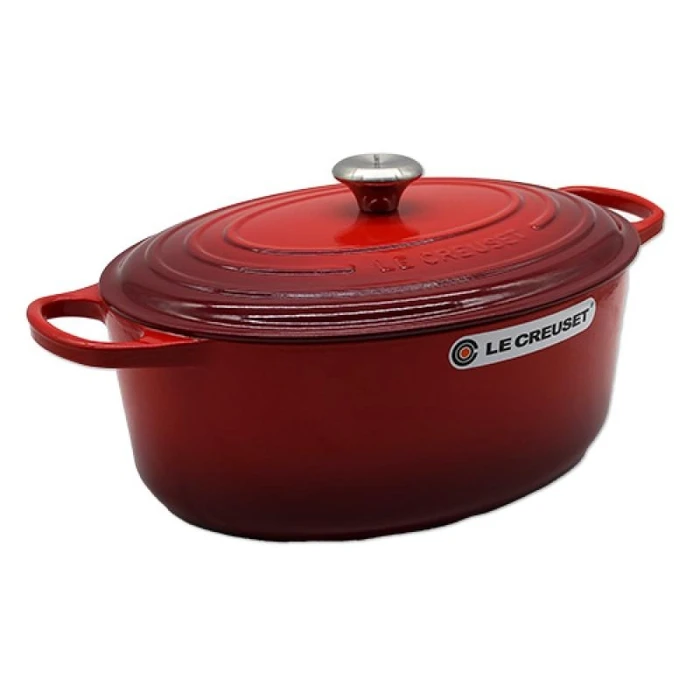 Le Creuset Signature Roaster Oval 35cm Cherry Red
