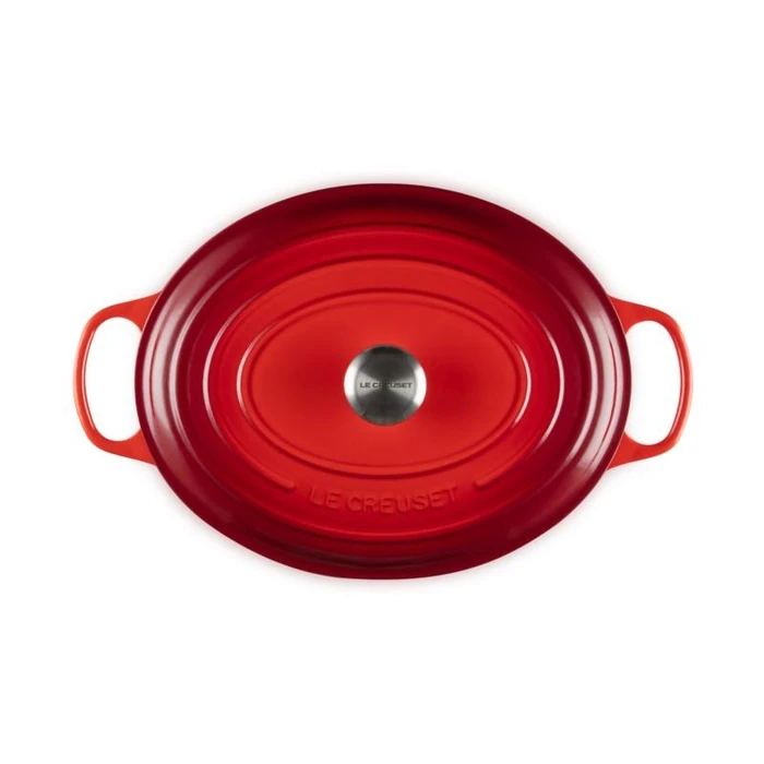 Le Creuset Signature Roaster Oval 35cm Cherry Red