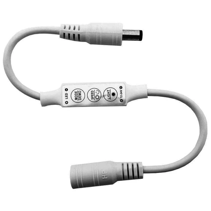 Ελεγκτής LED Avide 12V 48W Ντίμερ Mini 3 Πλήκτρα