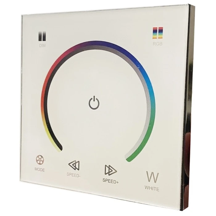 Ελεγκτής LED Avide 12V 144W RGB Τηλεχειριστήριο Αφής ʼσπρο