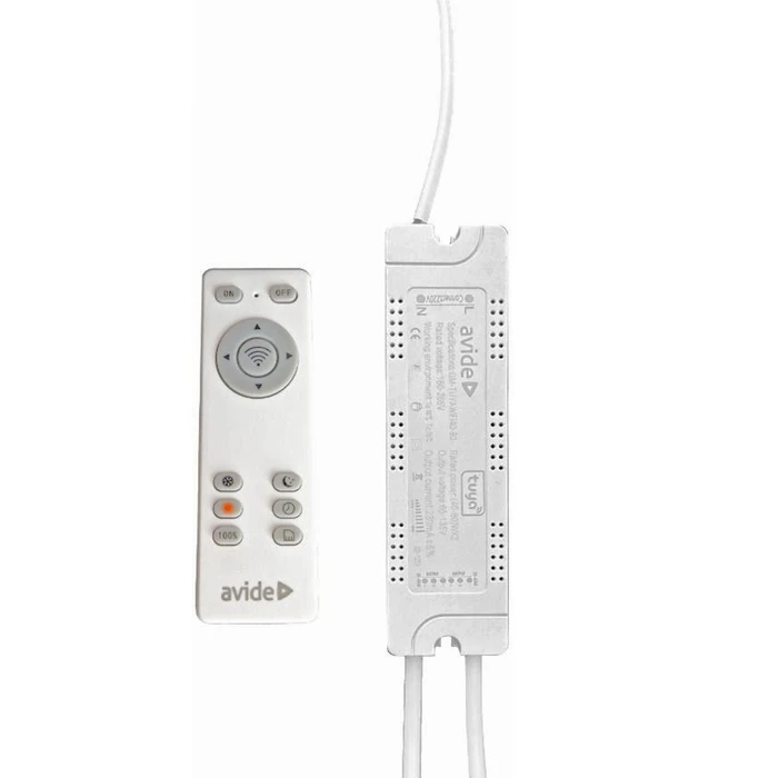 Φωτιστικό Οροφής Avide LED Design Τροφοδοτικό 2.4G 40W-80W TUYA