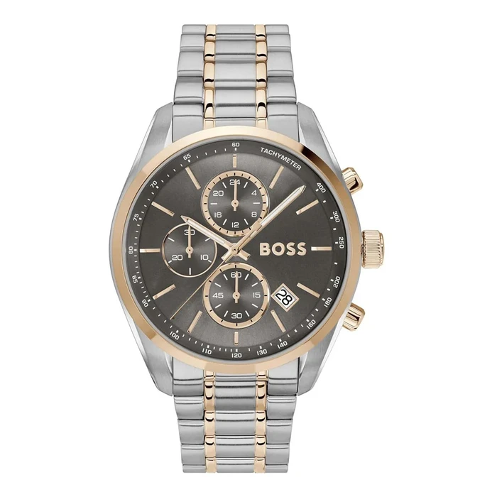 BOSS Men's Quartz Analog Watch 44mm Stainless Steel Bracelet - Model 1514252
