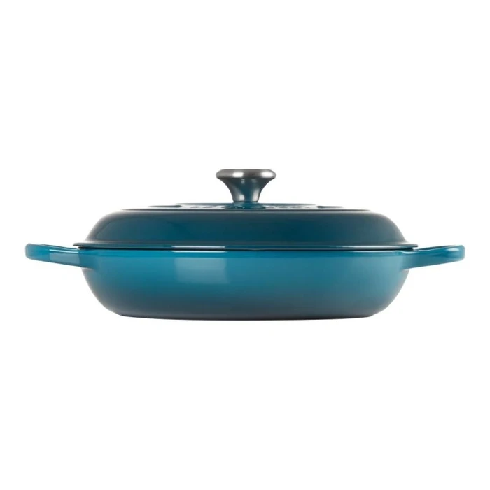 Le Creuset Signature Shallow Round Casserole 30 cm - Deep Teal (21180306422430)