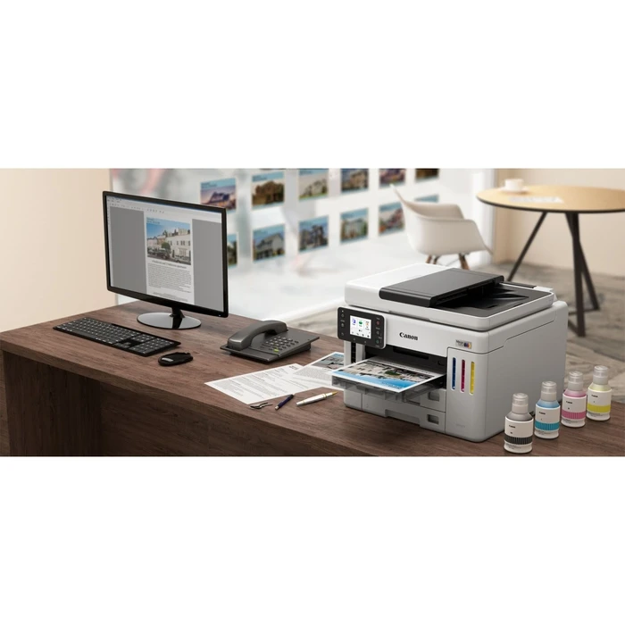 Canon MAXIFY GX7150 Color Inkjet Multifunction Printer (Wi‑Fi, Mobile Print) - 6880C006