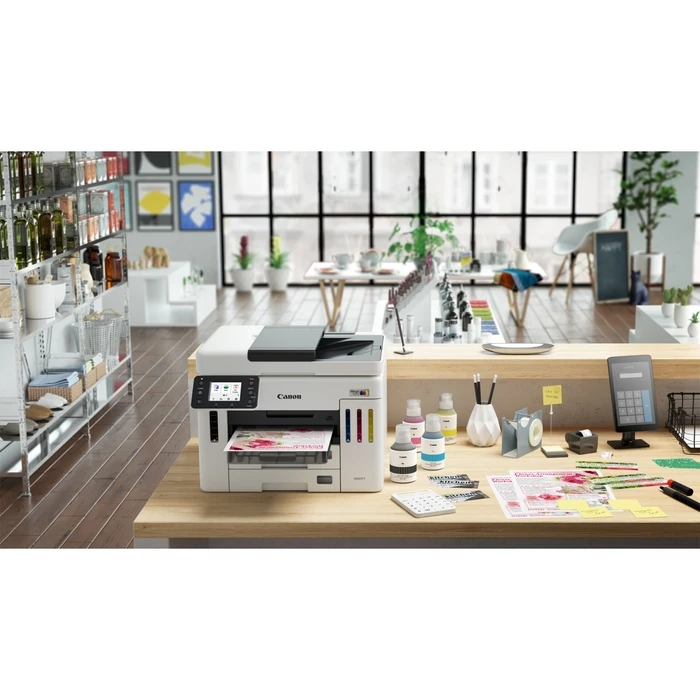 Canon MAXIFY GX7150 Color Inkjet Multifunction Printer (Wi‑Fi, Mobile Print) - 6880C006