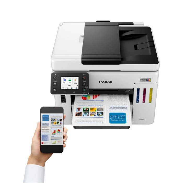 Canon MAXIFY GX7150 Color Inkjet Multifunction Printer (Wi‑Fi, Mobile Print) - 6880C006