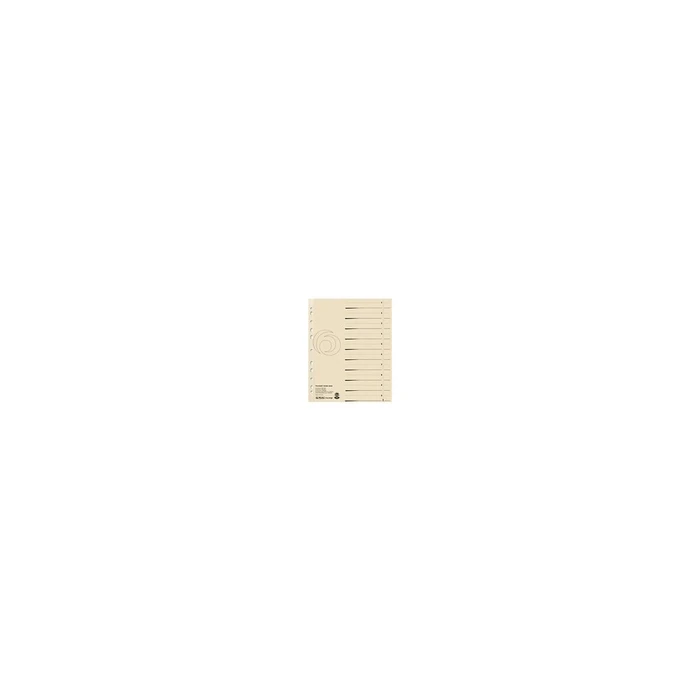 Herlitz Trennblatt A4 Manilakarton chamois 50 τεμάχια