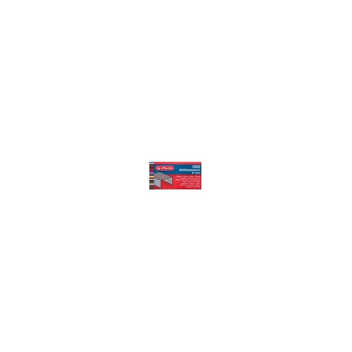 Herlitz Staples No.24/6 galvanized - 1000 pcs (box)