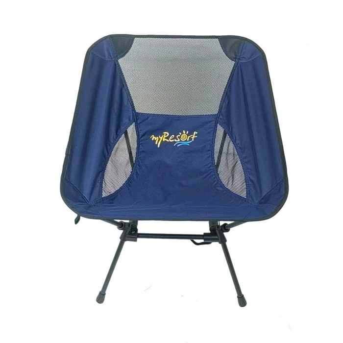myResort Articulated Metal Chair - Blue 600D Polyester with 600D Carrying Case