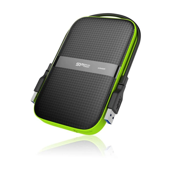 Εξωτερικός Σκληρός Δίσκος 2TB Silicon Power 2,5 USB 3.1 A60Anti-shock Black U