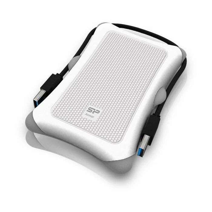 Εξωτερικός Σκληρός Δίσκος 1TB Silicon Power 2,5 USB 3.0 A30 Anti-shock White