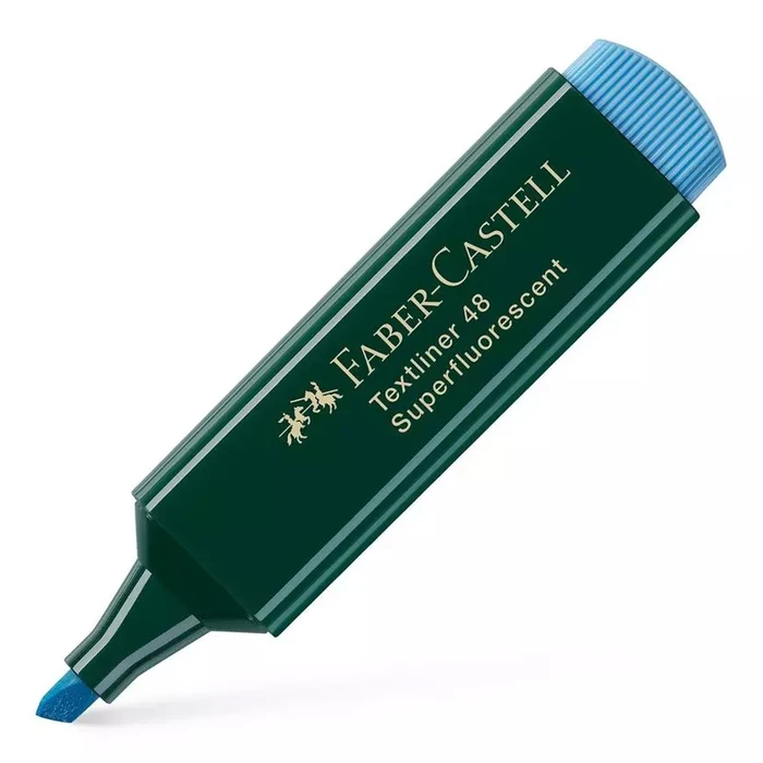Μαρκαδόρος Υπογράμμισης Faber-Castell Textliner 48 Μπλε 1τμχ