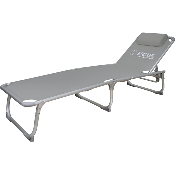 Ξαπλώστρα Τρίσπαστη Παραλίας Escape Γκρι
