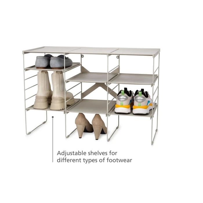 Fabric Shoe Rack 75.8 x 35 x 51.2 cm