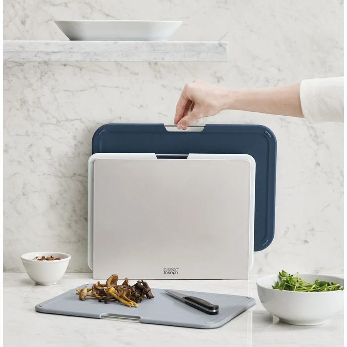 Joseph Joseph Nest Boards 3-piece Grey Chopping Board Set