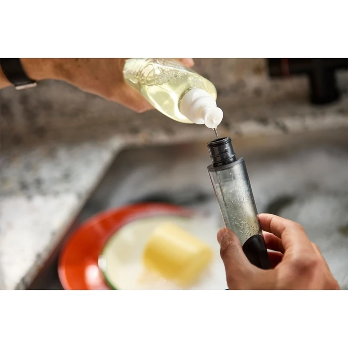 Joseph Joseph SinkTech Soap Dispenser Washing Up Brush with Stainless Steel Stand
