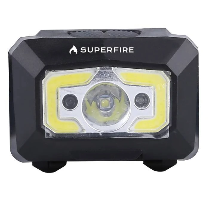 Φακός Κεφαλής  με διακόπτη χωρίς επαφή Superfire X30, 500lm, USB